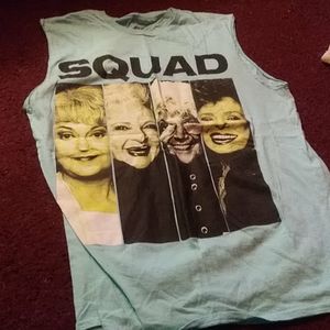 Golden Girls " SQUAD " Sleeveless Shirt